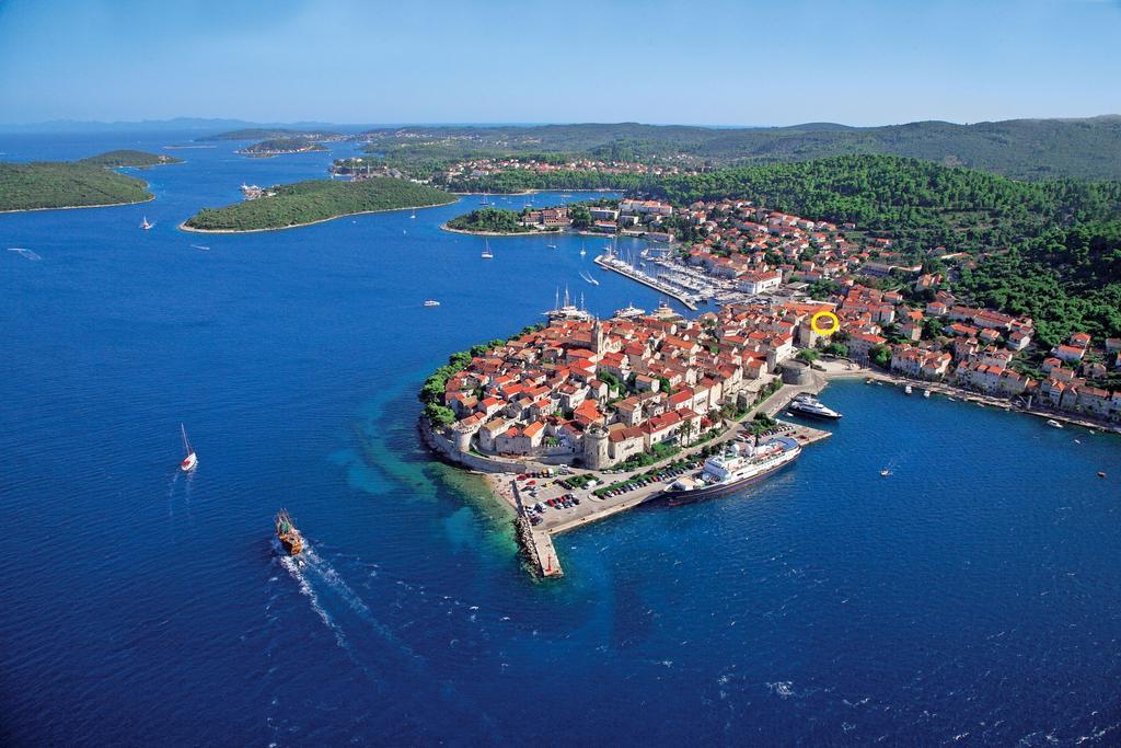 Guest House Korunic Korcula Town Bagian luar foto